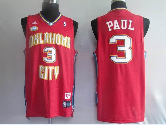 New Orleans Hornets 3 Chris Paul Red Swingman adidas men nba basketball jerseys