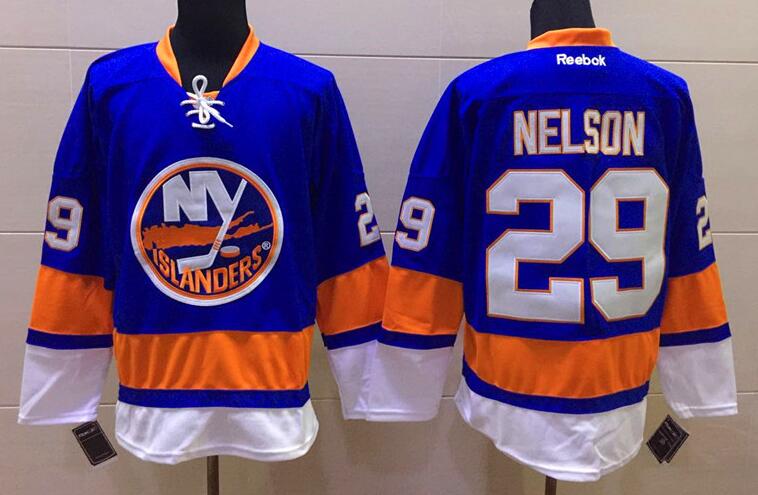 New York Islanders 29 Brock Nelson nhl ice hockey  jerseys
