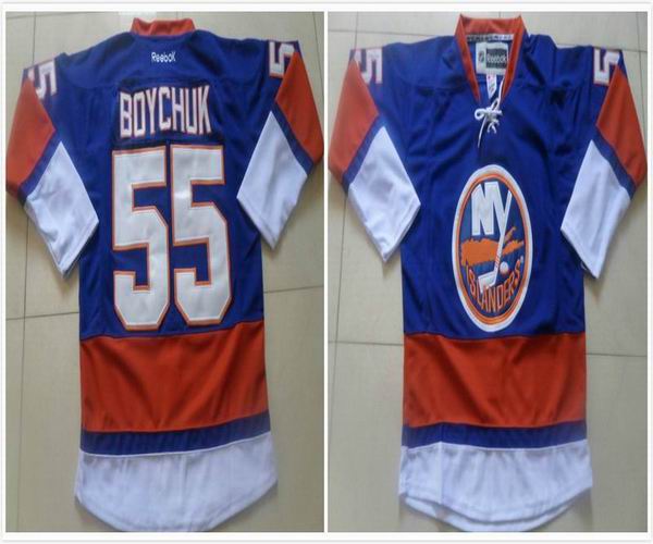 New York Islanders 55 Johnny Boychuk blue CCM nhl ice hockey  jerseys