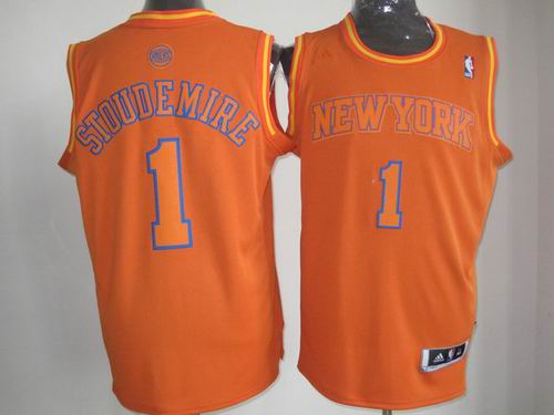 New York Knicks 1 STOUDEMIRE orange Christmas Jerseys