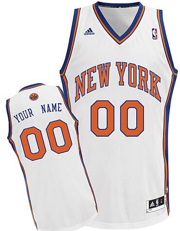 New York Knicks Custom Swingman white Home Jersey for sale