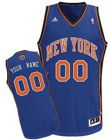 New York Knicks Swingman blue Road Jersey custom any name number