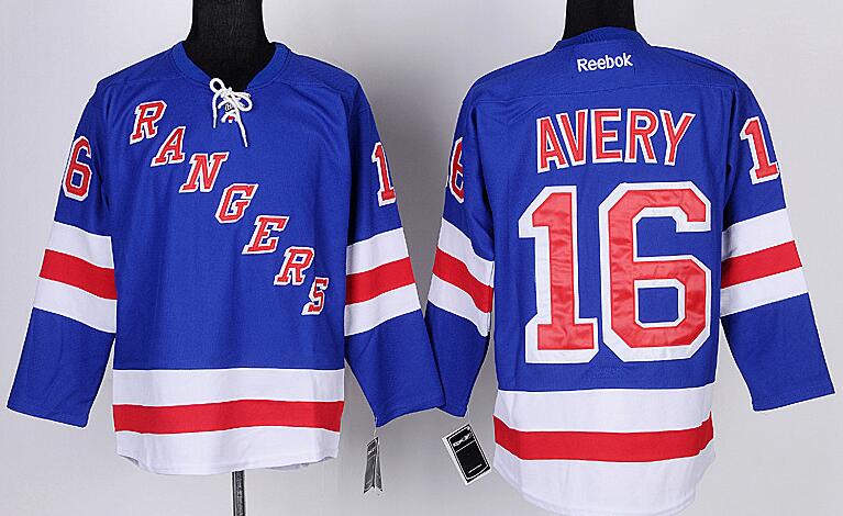 New York Rangers 16 Sean Avery Blue Throwback men nhl Jerseys New York Rangers 16 Sean Avery Blue Throwback men nhl Jerseys