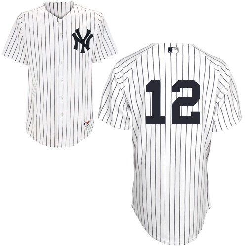 New York Yankees 12 Ransom white jerseys