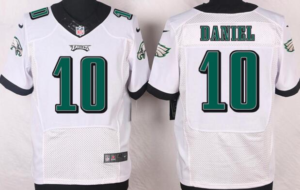 Nike Philadelphia Eagles 10 Chase Daniel white men NFL football elite Jerseys
