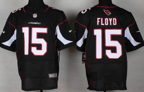 Nike Arizona Cardinals 15 Michael Floyd Elite black nfl jersey