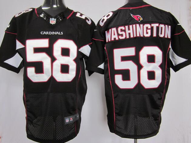 Nike Arizona Cardinals 58 Daryl Washington Elite black NFL Jerseys