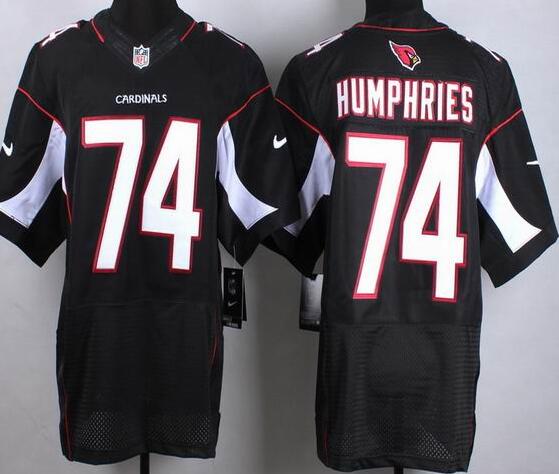 Nike Arizona Cardinals 74 D.J. Humphries Elite black NFL Jerseys