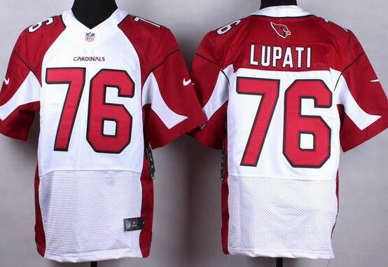 Nike Arizona Cardinals 76 Mike Lupati Elite White NFL Jerseys