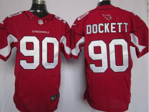 Nike Arizona Cardinals 90 Darnell Dockett Elite Red NFL Jerseys