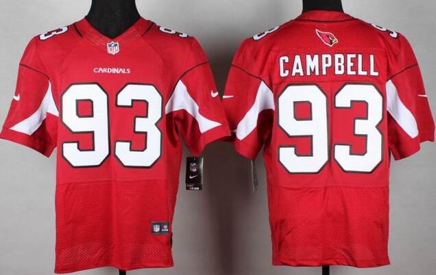 Nike Arizona Cardinals 93 Calais Campbell red elite NFL Jerseys