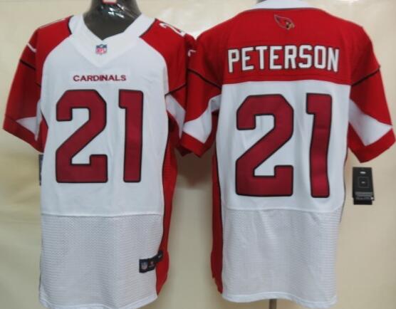 Nike Arizona Cardinals Patrick Peterson 21 Elite White NFL Jerseys