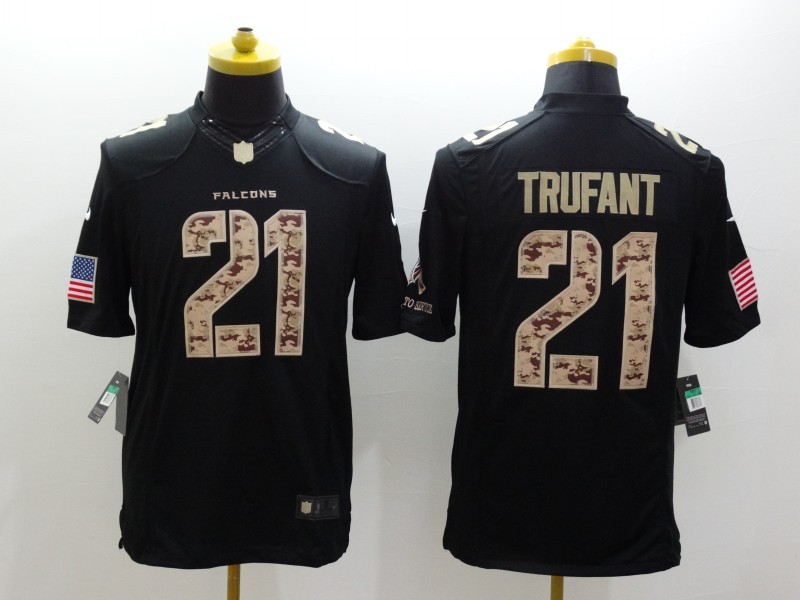 Nike Atlanta Falcons #21 Desmond Trufant black limited usa flag nfl jersey