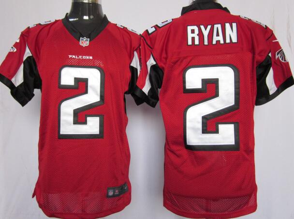 Nike Atlanta Falcons 2 Ryan red Colors Elite Jerseys