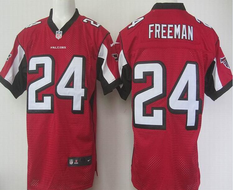 Nike Atlanta Falcons 24 Devonta Freeman Elite Red NFL Jerseys