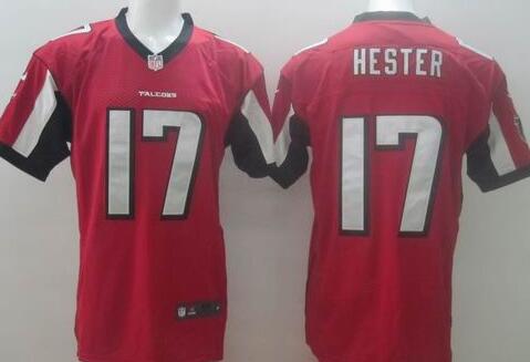 Nike Atlanta Falcons HESTER 17 Elite Red NFL Jersey