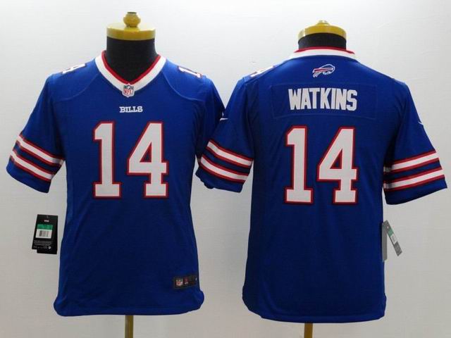 Nike Buffalo Bills 14 Sammy Watkins blue game nfl jerseys