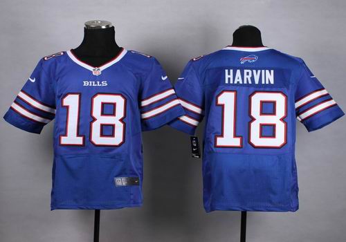 Nike Buffalo Bills 18 Percy Harvin blue elite nfl Jerseys