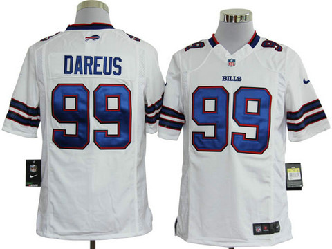 Nike Buffalo Bills Marcell Dareus #99 Game Jerseys White NFL