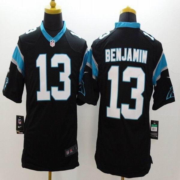 Nike Carolina Panthers 13 Kelvin Benjamin game Black NFL Jerseys