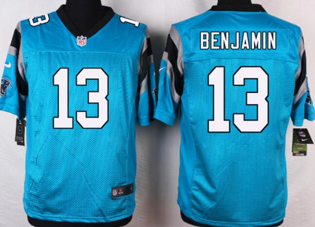 Nike Carolina Panthers 13 Kelvin Benjamin skyblue elite NFL Jerseys