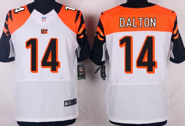 Nike Cincinnati Bengals 14 Andy Dalton white elite men NFL football Jerseys