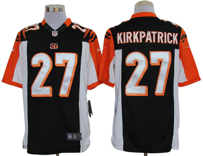 Nike Cincinnati Bengals 27 Dre Kirkpatrick Limited Black NFL Jerseys