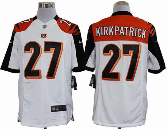 Nike Cincinnati Bengals 27 Dre Kirkpatrick Limited White NFL Jerseys