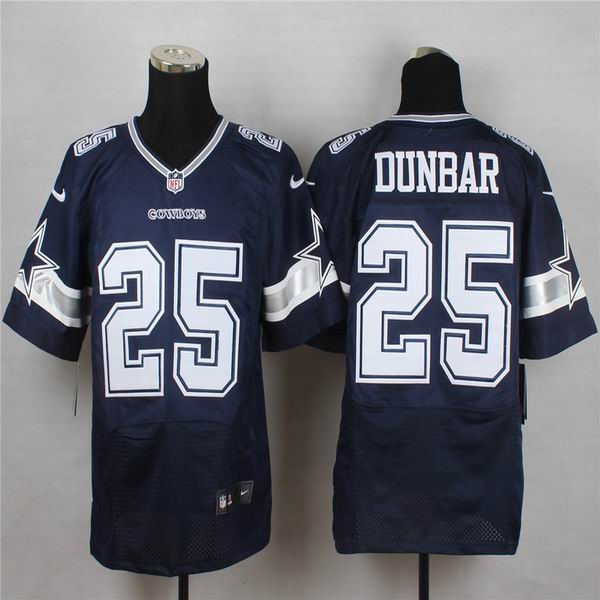 Nike Dallas Cowboys 25 Dunbar Blue elite NFL Jerseys