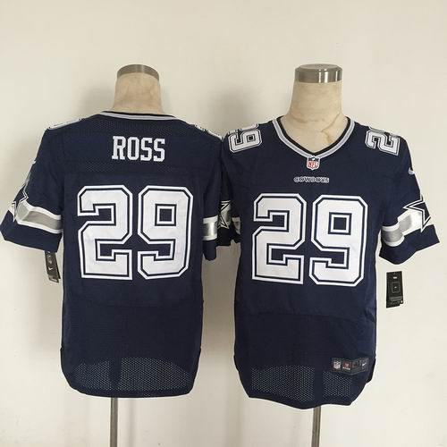 Nike Dallas Cowboys 29 Ross dark blue elite NFL Jerseys