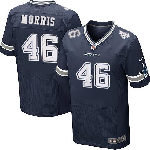 Nike Dallas Cowboys 46 Morris elite dark Blue NFL jersey
