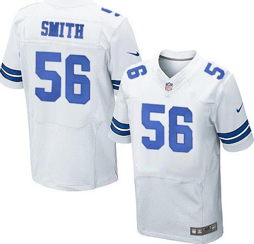 Nike Dallas Cowboys 56 Emmitt Smith elite white NFL jersey