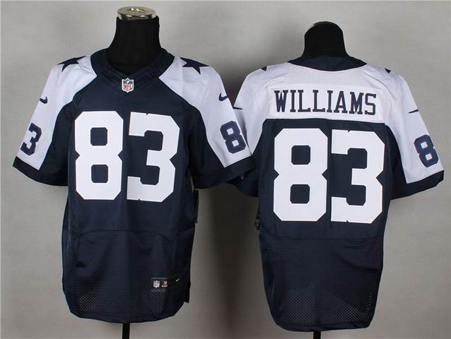 Nike Dallas Cowboys 83 Terrance Williams white blue elite nfl jerseys
