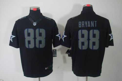 Nike Dallas Cowboys 88 Dez Bryant Impact Limited Black NFL Jerseys