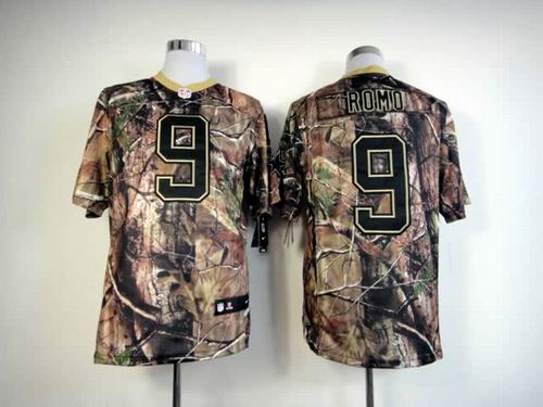 Nike Dallas Cowboys 9# Tony Romo Elite Camo Jersey
