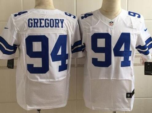 Nike Dallas Cowboys 94 Randy Gregory elite white nfl jersey