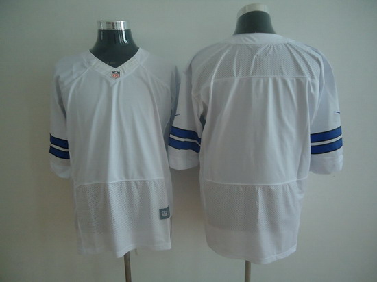Nike Dallas Cowboys Blank Elite White NFL Jerseys