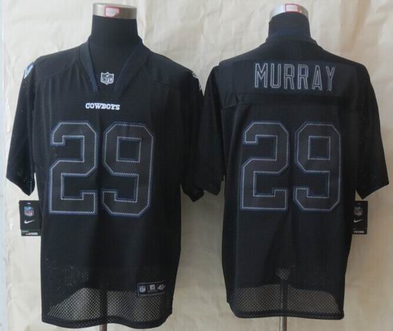 Nike Dallas cowboys 29 Murray Lights Out Black Elite Jersey