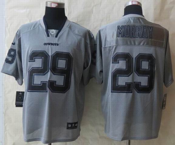 Nike Dallas cowboys 29 Murray Lights Out Grey Elite Jersey