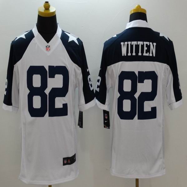Nike Dallas cowboys 82 Jason Witten White Men Stitched Limited NFL Jerseys