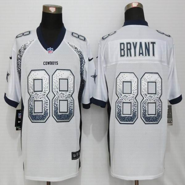 Nike Dallas cowboys 88 Bryant Drift Fashion White Elite Jerseys