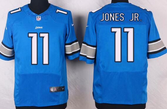 Nike Detroit Lions 11 Marvin Jones Jr skyblue elite nfl jerseys