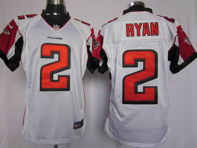 Nike Elite Atlanta Falcons Matt Ryan 2 White NFL Jerseys