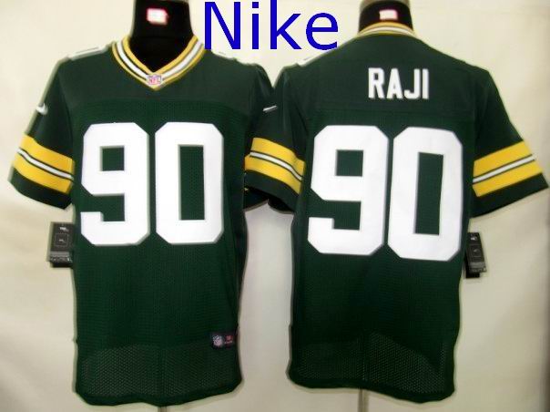 Nike Green Bay Packers 90 B.J. Raji NFL Green Elite jerseys