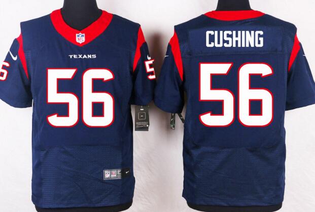 Nike Houston Texans 56 Brian Cushing Elite NFL Jerseys Blue