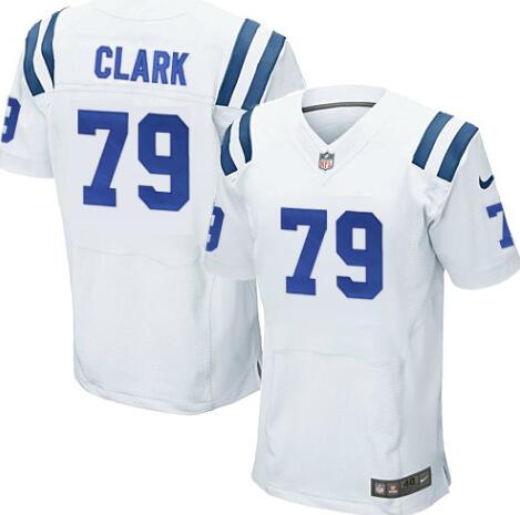 Nike Indianapolis Colts 79 Le Raven Clark elite white NFL Jerseys