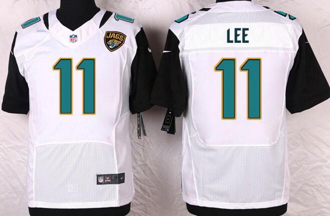 Nike Jacksonville Jaguars 11 Marqise Lee elite white men NFL football Jerseys