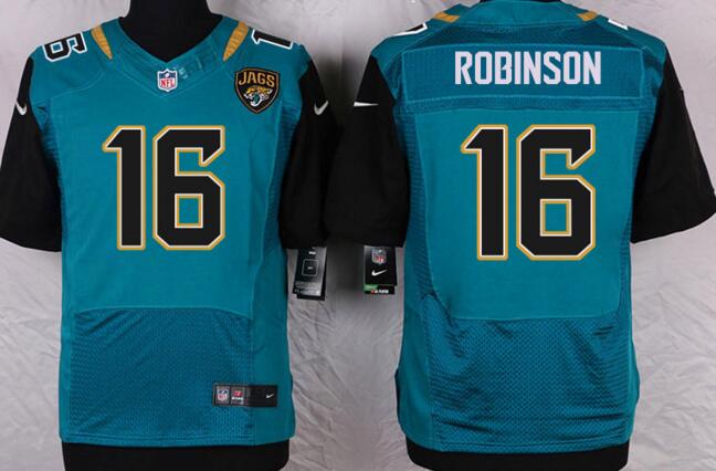Nike Jacksonville Jaguars 16 Denard Robinson elite green NFL Jerseys