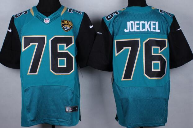 Nike Jacksonville Jaguars 76 Luke Joeckel elite green NFL Jerseys