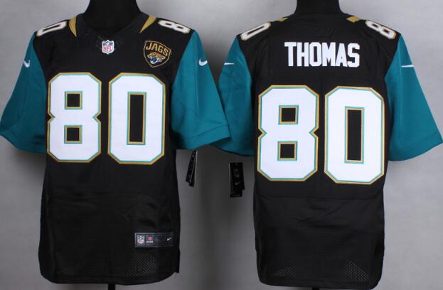 Nike Jacksonville Jaguars 80 Julius Thomas elite black NFL Jerseys